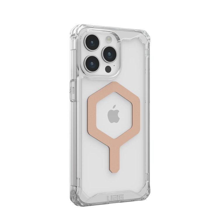 UAG รุ่น Plyo MagSafe - เคส iPhone 15 Pro Max - Ice/Rose Gold