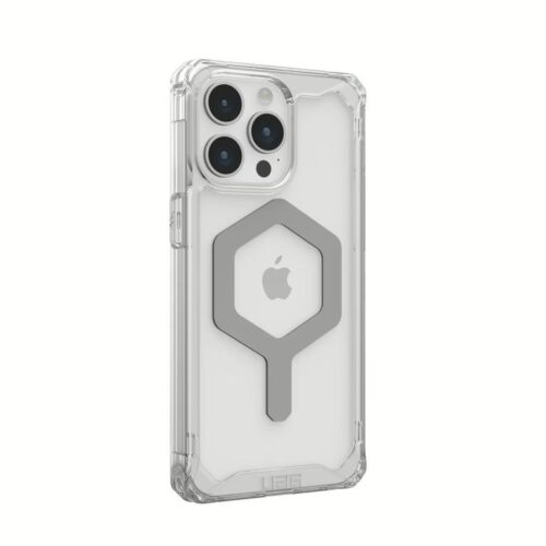 UAG รุ่น Plyo MagSafe - เคส iPhone 15 Pro Max - Ice/Silver - Image 3