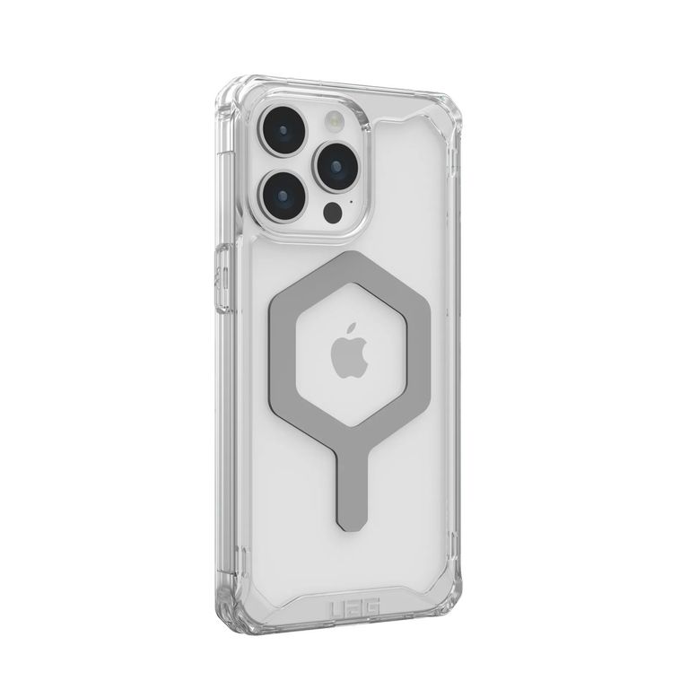 UAG รุ่น Plyo MagSafe - เคส iPhone 15 Pro Max - Ice/Silver