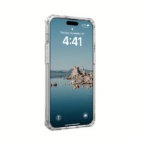 UAG รุ่น Plyo MagSafe - เคส iPhone 15 Pro Max - Ice/Silver
