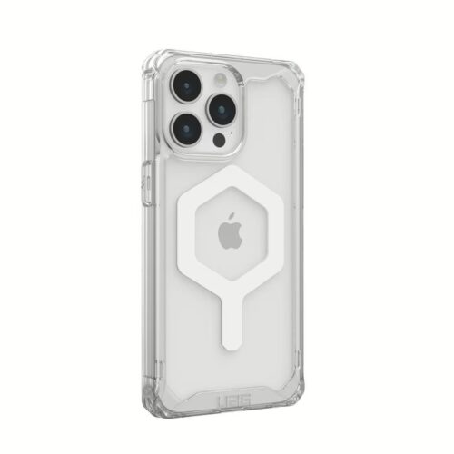 UAG รุ่น Plyo MagSafe - เคส iPhone 15 Pro Max - Ice/White - Image 3