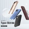 Araree รุ่น Typo Skin M - เคส iPhone 15 Pro - สี Deep Red