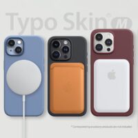 Araree รุ่น Typo Skin M - เคส iPhone 15 Pro Max - สี Black