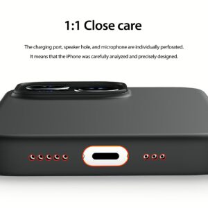 Araree รุ่น Typo Skin M - เคส iPhone 15 Pro - สี Black
