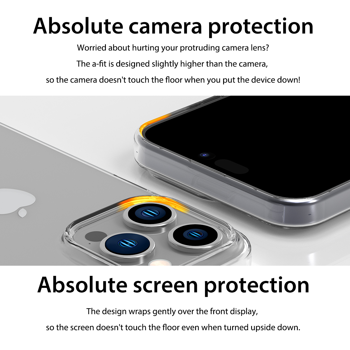 Araree รุ่น A Fit - เคส iPhone 15 Pro - สี Clear