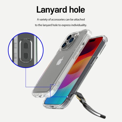 Araree รุ่น Flexield - เคส iPhone 15 Plus - สี Clear - Image 10