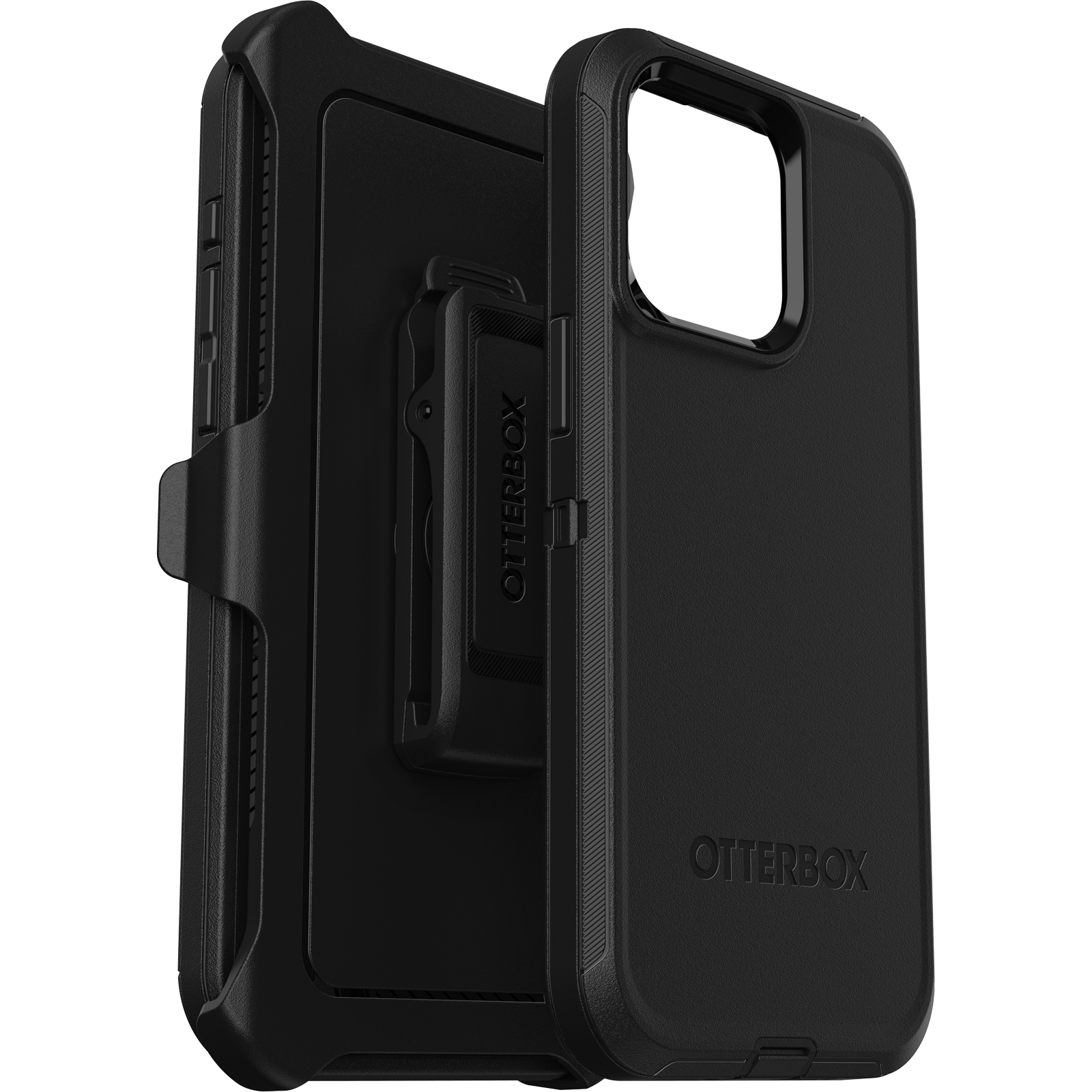 OtterBox รุ่น Defender - เคส iPhone 15 Pro Max - สี Black