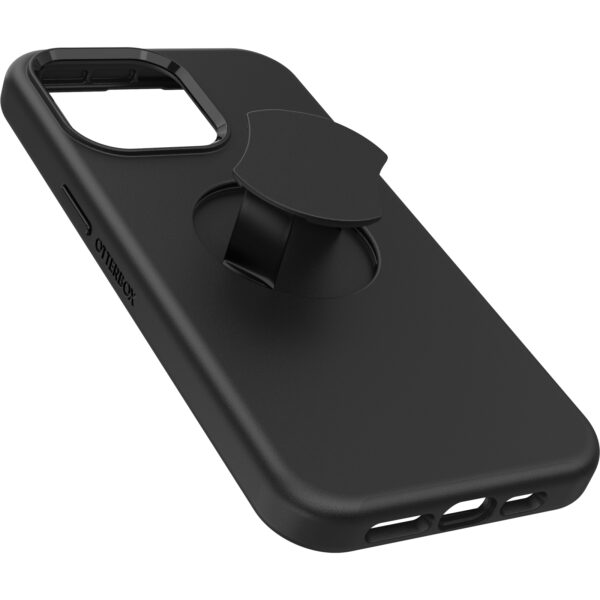 OtterBox รุ่น Ottergrip Symmetry - เคส iPhone 15 Pro Max - สี Black