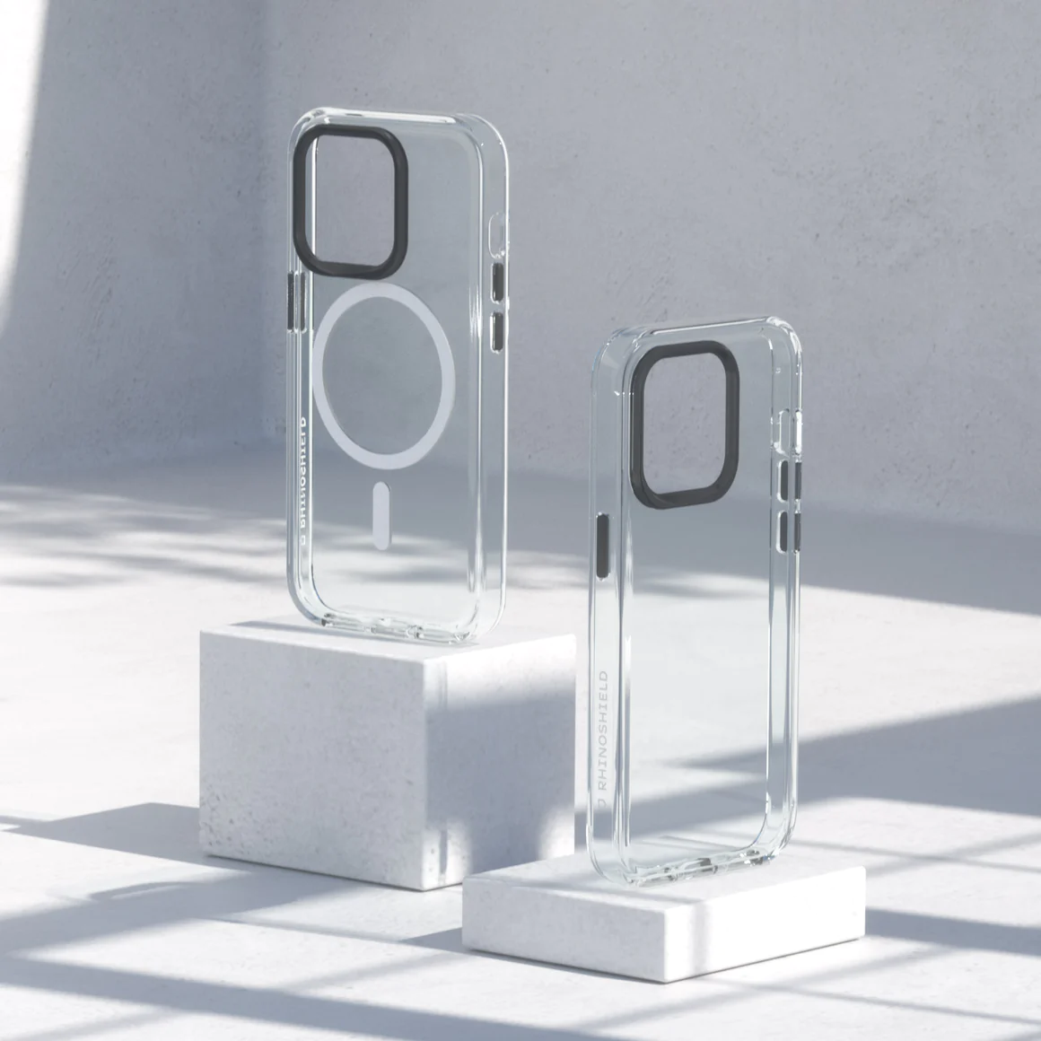 Rhinoshield รุ่น Clear Case MagSafe - เคส iPhone 15 Pro - สี Crystal
