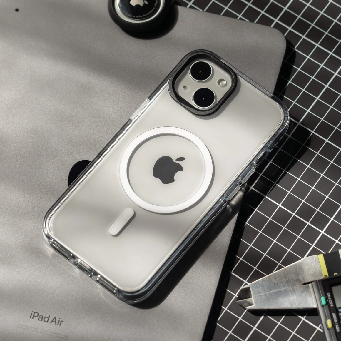 Rhinoshield รุ่น Clear Case MagSafe - เคส iPhone 15 Pro Max - สี Crystal
