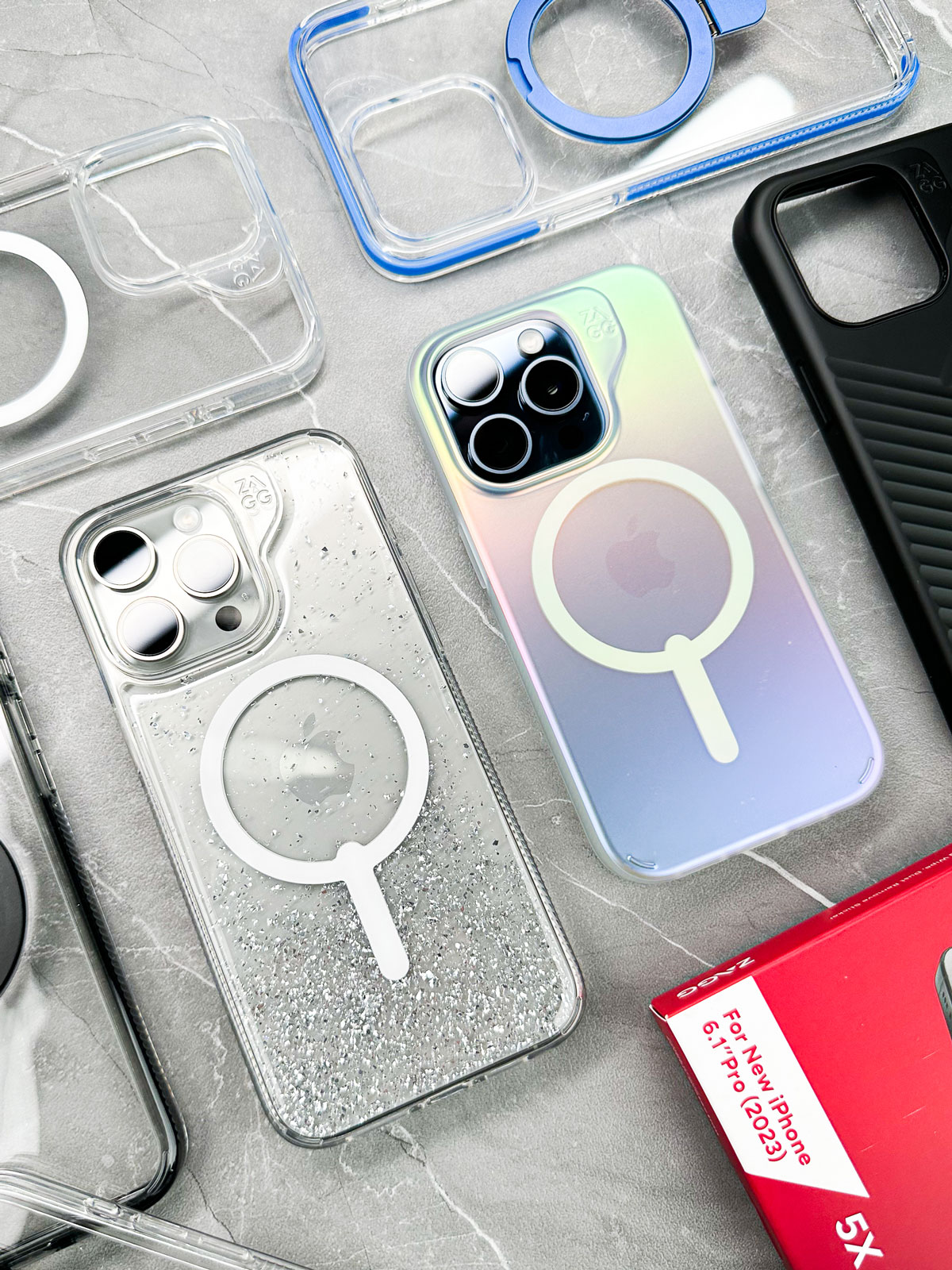 ZAGG รุ่น Milan Snap - เคส iPhone 15 Pro - สี Iridescent 16 ZAGG รุ่น Milan Snap - เคส iPhone 15 Pro - สี Iridescent