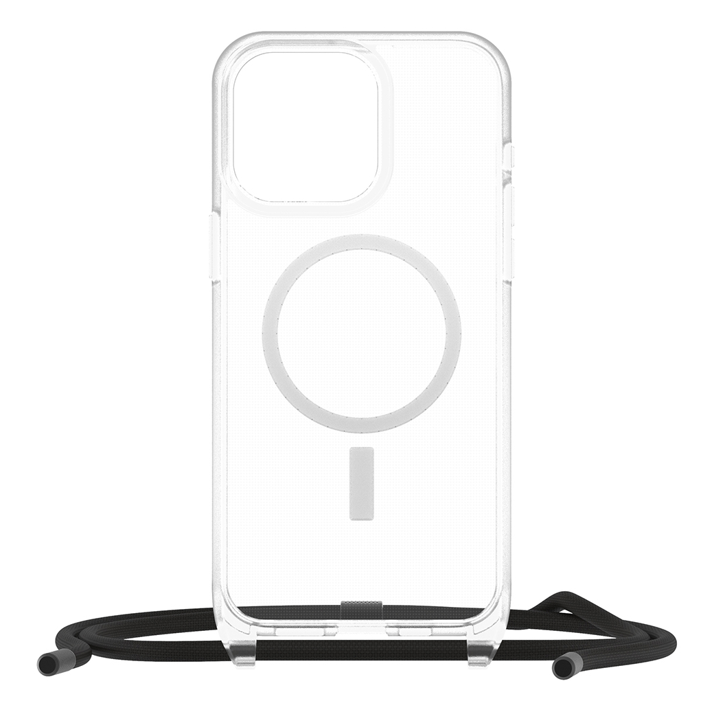 OtterBox รุ่น React Necklace MagSafe - เคส iPhone 15 Pro Max - สี Clear