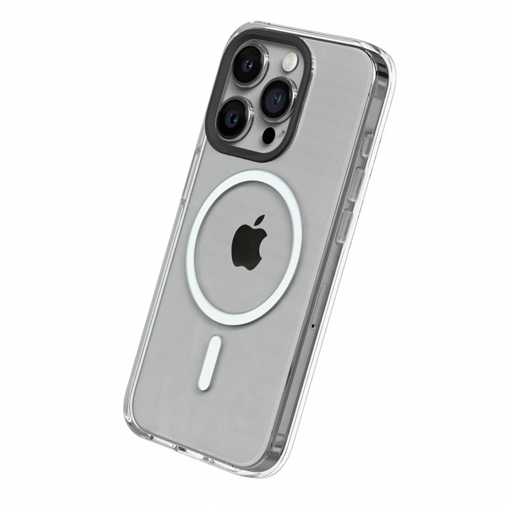 Rhinoshield รุ่น Clear Case MagSafe - เคส iPhone 15 Pro Max - สี Crystal
