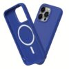 Rhinoshield รุ่น SolidSuit (MagSafe) - เคส iPhone 15 Pro Max - สี Classic Burberry Blue