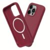 Rhinoshield รุ่น SolidSuit (MagSafe) - เคส iPhone 15 Pro Max - สี Classic New Red