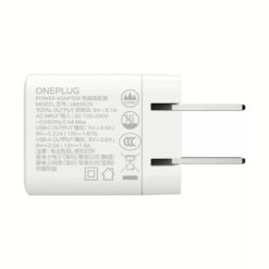 Momax หัวชาร์จ รุ่น ONE Plug อแดปเตอร์ 2 พอร์ต Type-C + USB Fast Charge 20W - สี White
