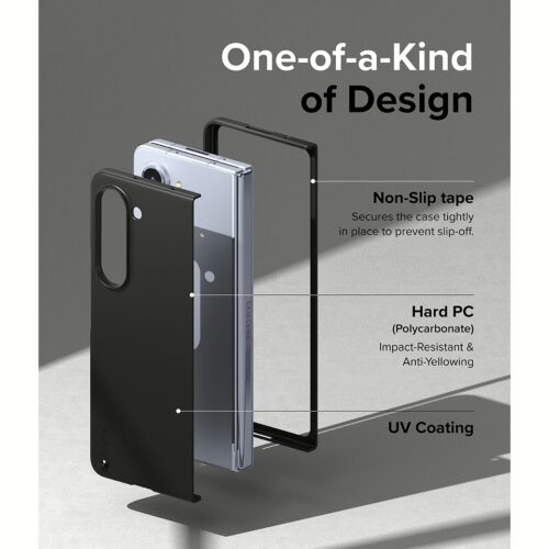 Ringke รุ่น Slim - เคส Galaxy Z Fold 5 - สี Black - Image 9