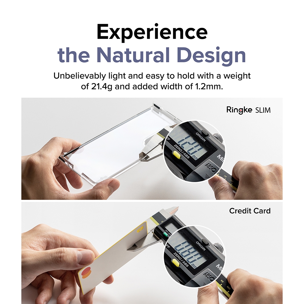 Ringke รุ่น Slim - เคส Galaxy Z Fold 5 - สี Matte Clear