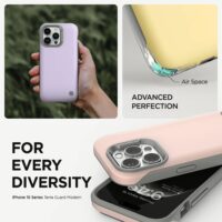 VRS รุ่น Magsafe Terra Guard Modern - เคส iPhone 15 Pro Max - สี Marine Green
