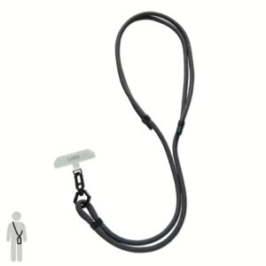 สายคล้อง UAG รุ่น Civilian Crossbody Slim Lanyard - สี Graphite/Black