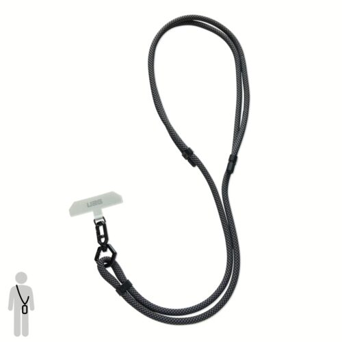 สายคล้อง UAG รุ่น Civilian Crossbody Slim Lanyard - สี Graphite/Black