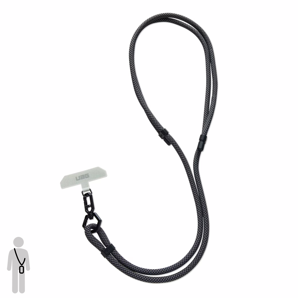 สายคล้อง UAG รุ่น Civilian Crossbody Slim Lanyard - สี Graphite/Black