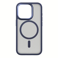 Momax รุ่น Hybrid Magnetic Protective Case (Play) - เคส iPhone 15 Pro - สี Blue