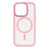 Momax รุ่น Hybrid Magnetic Protective Case (Play) - เคส iPhone 15 Pro - สี Pink