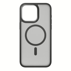 Momax รุ่น Hybrid Magnetic Protective Case (Play) - เคส iPhone 15 Pro Max - สี Black