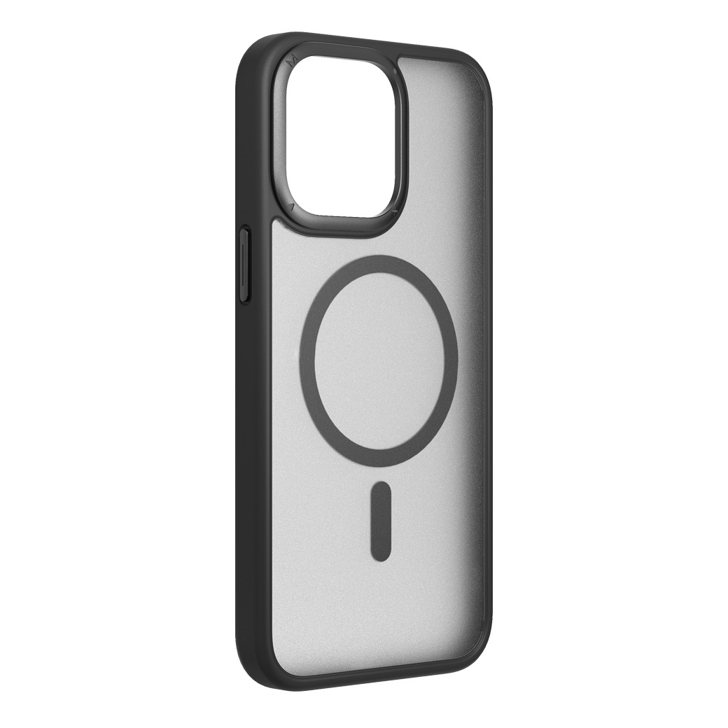 Momax รุ่น Hybrid Magnetic Protective Case (Play) - เคส iPhone 15 Pro Max - สี Black 5 Momax รุ่น Hybrid Magnetic Protective Case (Play) - เคส iPhone 15 Pro Max - สี Black