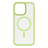 Momax รุ่น Hybrid Magnetic Protective Case (Play) - เคส iPhone 15 Pro Max - สี Green