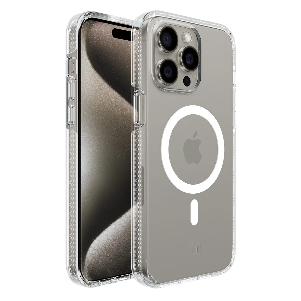 Incipio รุ่น Duo MagSafe - เคส iPhone 15 Pro Max - สี Clear
