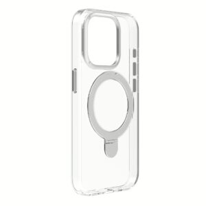 Momax รุ่น Hybrid Flip Magnetic Case (Flip) - เคส iPhone 15 Pro - สี Transparent 3 Momax รุ่น Hybrid Flip Magnetic Case (Flip) - เคส iPhone 15 Pro - สี Transparent