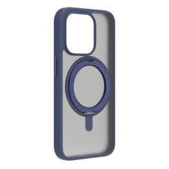 Momax รุ่น Hybrid Roller & Magnetic Protective Case (Roller) - เคส iPhone 15 Pro - สี Blue