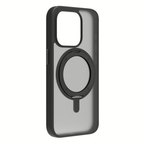 Momax รุ่น Hybrid Roller & Magnetic Protective Case (Roller) - เคส iPhone 15 Pro - สี Black - Image 2