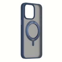 Momax รุ่น Hybrid Roller & Magnetic Protective Case (Roller) - เคส iPhone 15 Pro Max - สี Blue