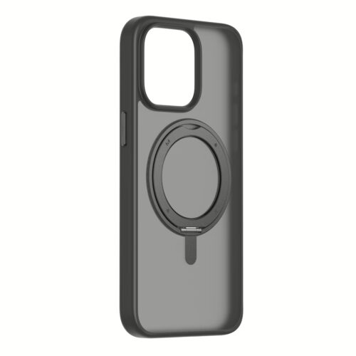 Momax รุ่น Hybrid Roller & Magnetic Protective Case (Roller) - เคส iPhone 15 Pro Max - สี Black - Image 2