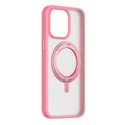 Momax รุ่น Hybrid Roller & Magnetic Protective Case (Roller) - เคส iPhone 15 Pro Max - สี Pink