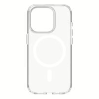 Momax รุ่น Hybrid Lite Magnetic Protective Case (Play) - เคส iPhone 15 Pro - สี Transparent