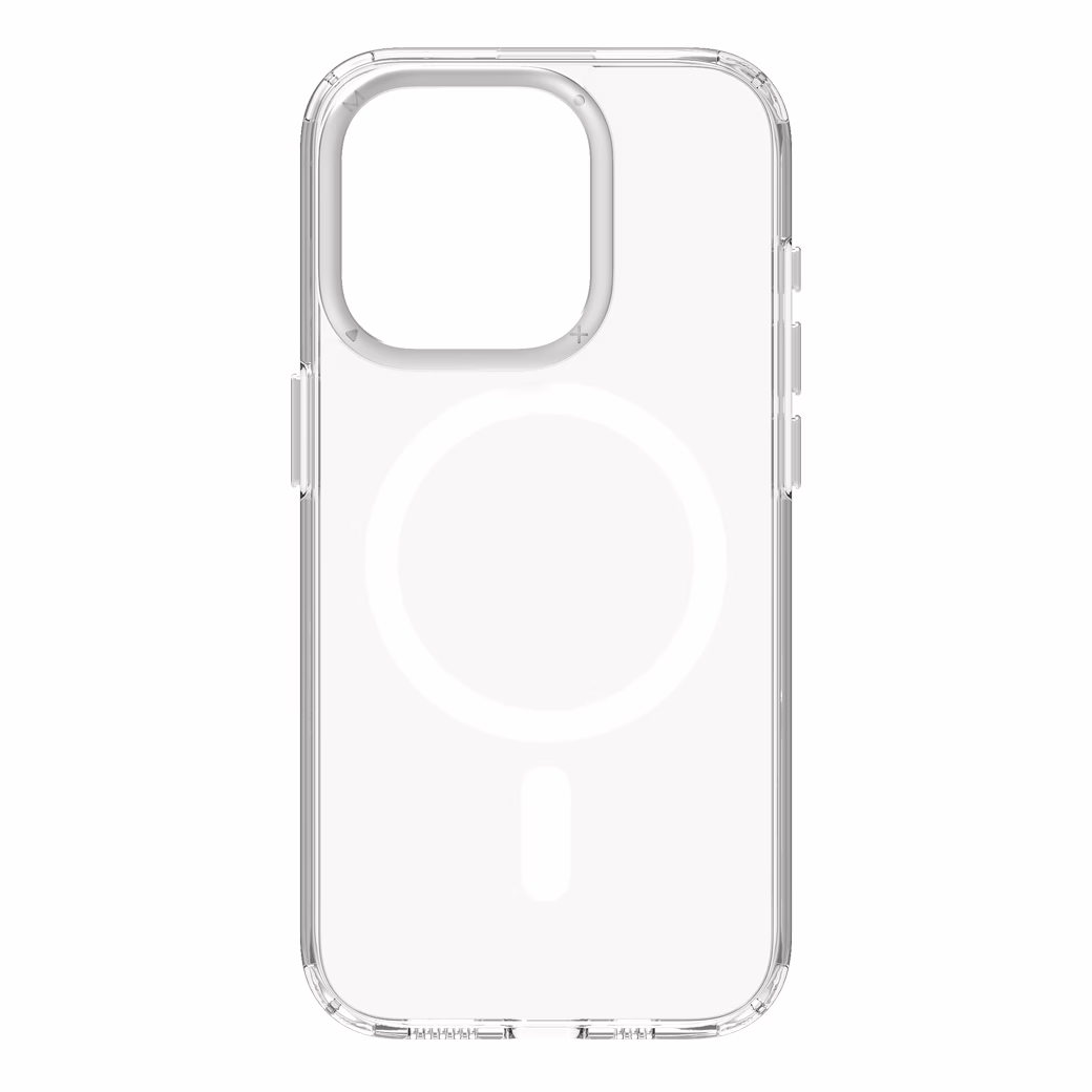 Momax รุ่น Hybrid Lite Magnetic Protective Case (Play) - เคส iPhone 15 Pro - สี Transparent