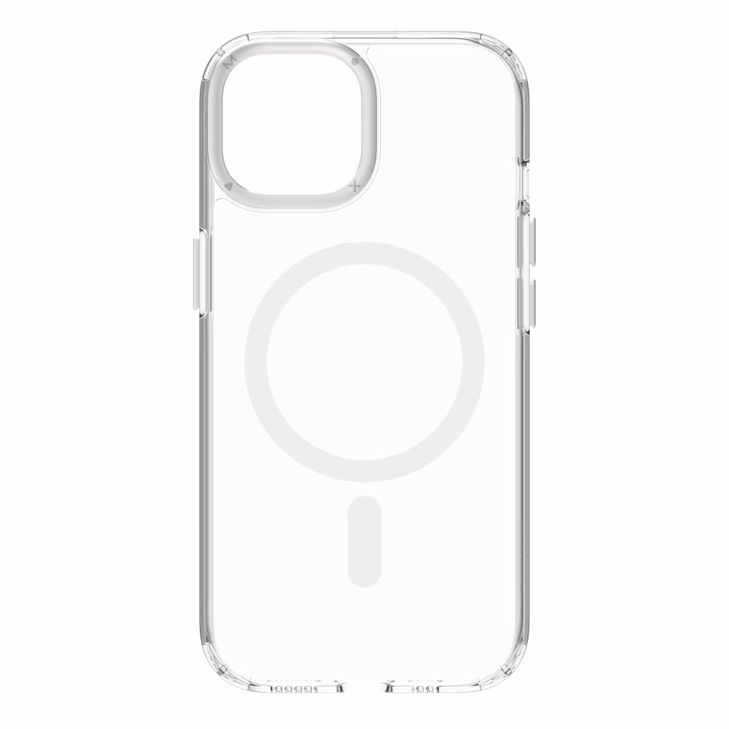 Momax รุ่น Hybrid Lite Magnetic Protective Case (Play) - เคส iPhone 15 - สี Transparent