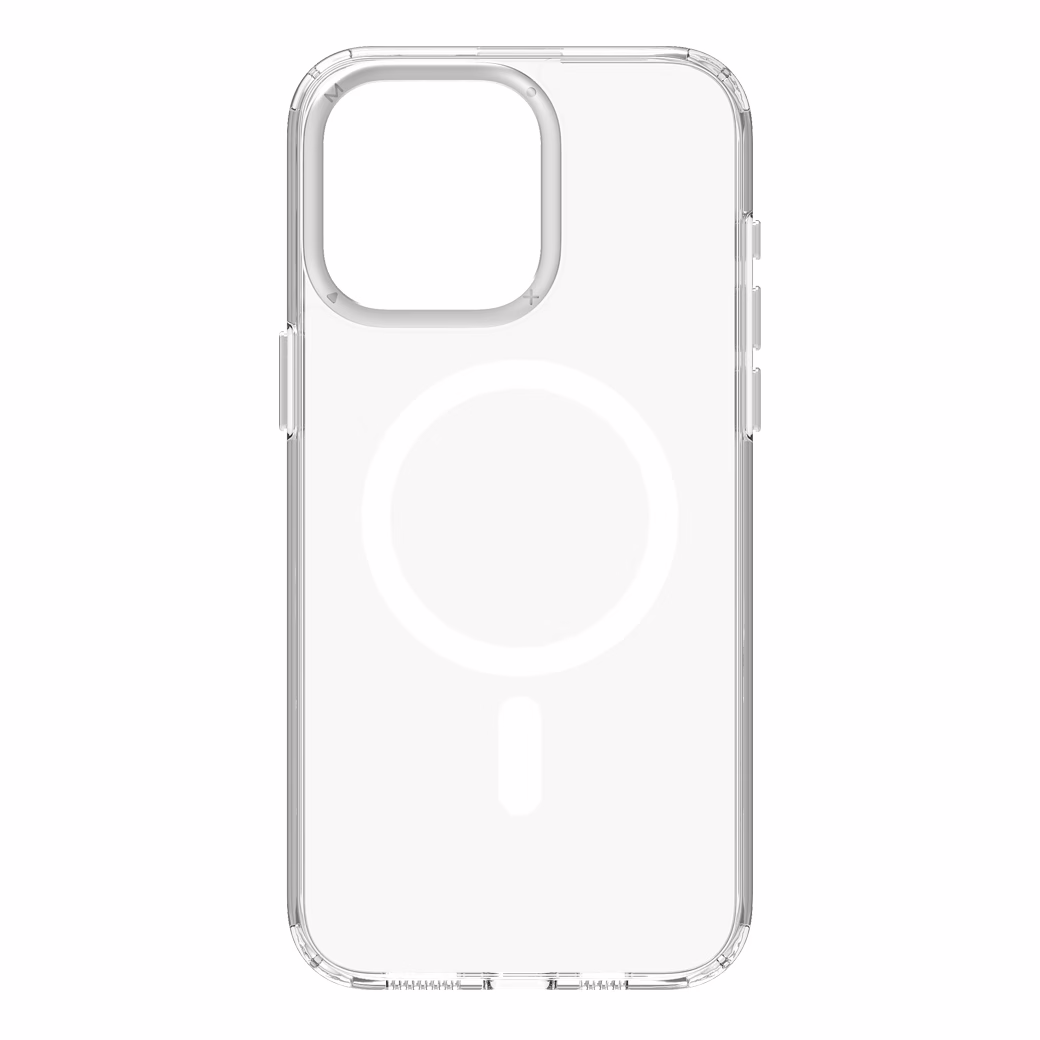 Momax รุ่น Hybrid Lite Magnetic Protective Case (Play) - เคส iPhone 15 Pro Max - สี Transparent