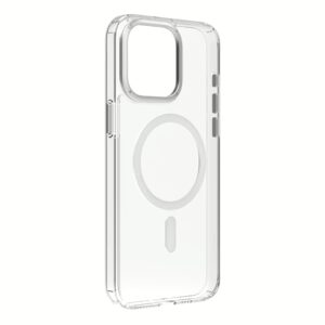 Momax รุ่น Hybrid Lite Magnetic Protective Case (Play) - เคส iPhone 15 Pro Max - สี Transparent