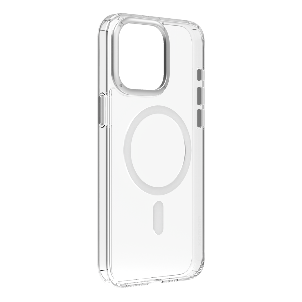 Momax รุ่น Hybrid Lite Magnetic Protective Case (Play) - เคส iPhone 15 Pro Max - สี Transparent