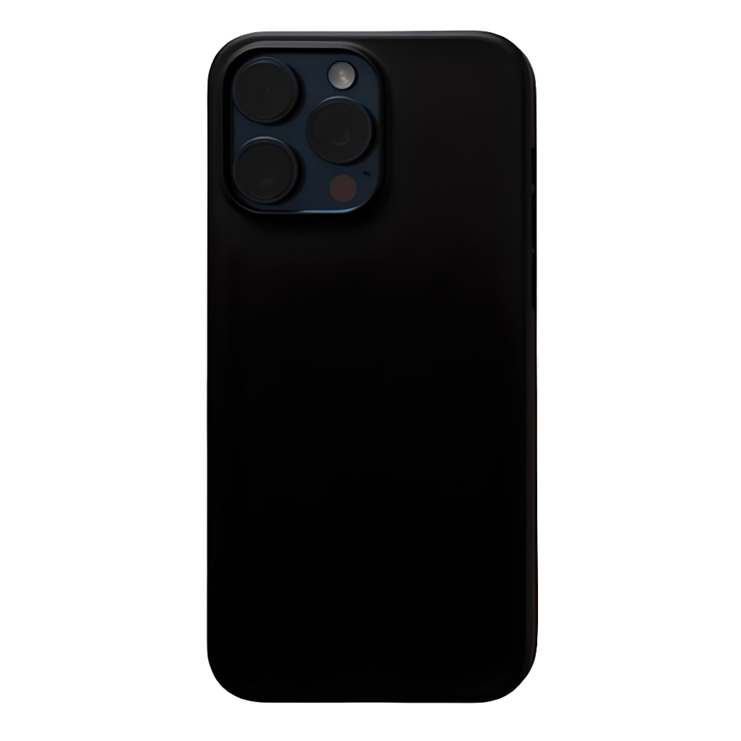 Power Support รุ่น Air Jacket - เคส iPhone 15 Pro Max - สี Rubber Black