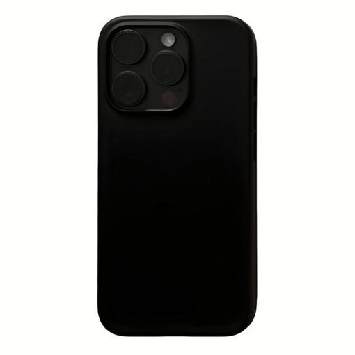 Power Support รุ่น Air Jacket - เคส iPhone 15 Pro - สี Rubber Black
