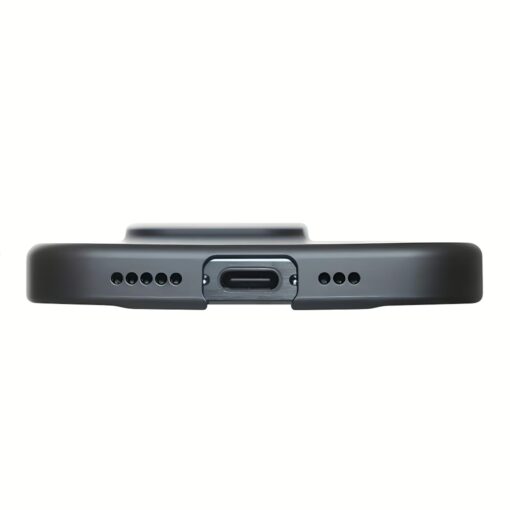 Power Support รุ่น Air Jacket - เคส iPhone 15 Pro - สี Rubber Black - Image 3