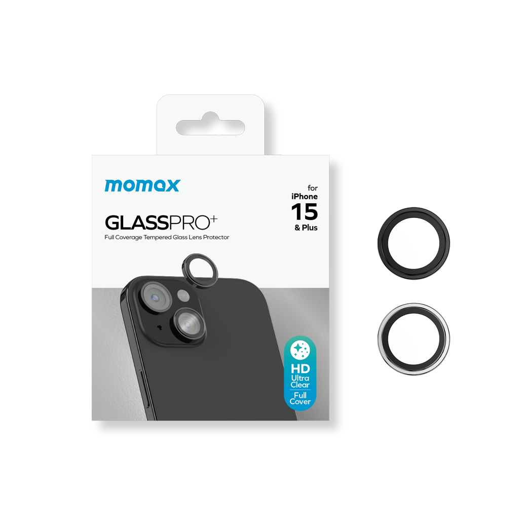Momax รุ่น GlassPro+ AR lens Protector - กระจกเลนส์กล้อง iPhone 15 / 15 Plus