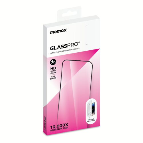 Momax รุ่น 2.5D Screen Protector - ฟิล์มกระจก iPhone 15 - สี Transparent - Image 3
