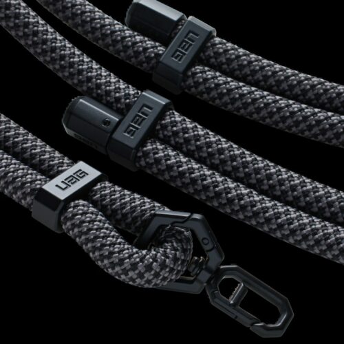 สายคล้อง UAG รุ่น Civilian Thick Crossbody Lanyard - สี Graphite/Black - Image 3